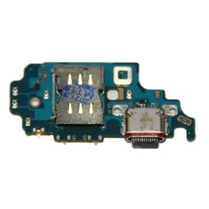 Плата нижняя для Samsung SM-G998B (Galaxy S21 Ultra) на системный разъем, разъем Sim-карты и микрофон (ОЕМ)