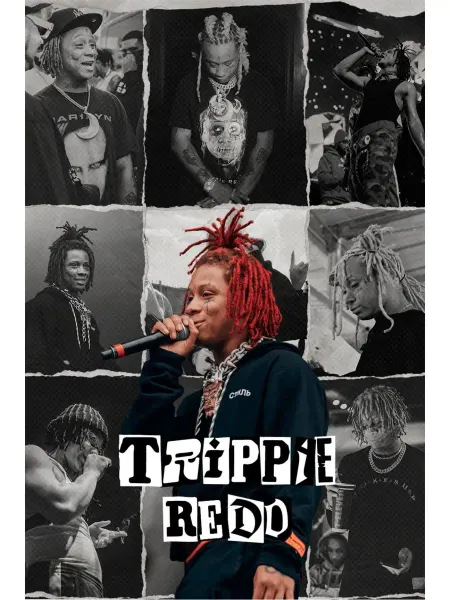 Red Hot Chili Music Постер "Trippie Redd. Коллаж"