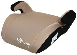 Автокресло NEW 311 СТОБИ (черный-светло коричневый) бустер Stiony Группа 3 (от 22 до 36 кг)