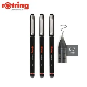 Rotring Ручка Шариковая, толщина линии: 0.7 мм, цвет: Черный, 3 шт.
