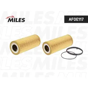 Фильтр масляный (вставка) audi a4/a5/a6/a8/q5 2.4-3.2 04- (filtron oe671/4, mann hu7029z) afoe117 MILES AFOE117, oem 06E115562C