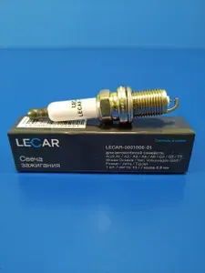 Свеча зажигания LECAR Platinum для автомобилей VW Passat 06->15, Polo 13->14, Tiguan 08->18, Transporter 12->18