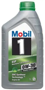 MOBIL .100% Синтетика. 0W-30 Масло моторное, Синтетическое, 1 л