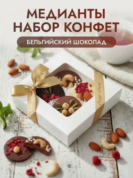 Choc-choc Подарочный набор шоколадных конфет медианты