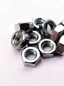 Гайка оцинкованная М8-100 шт. DIN 934. Шаг - 1.25. Ключ - 13.