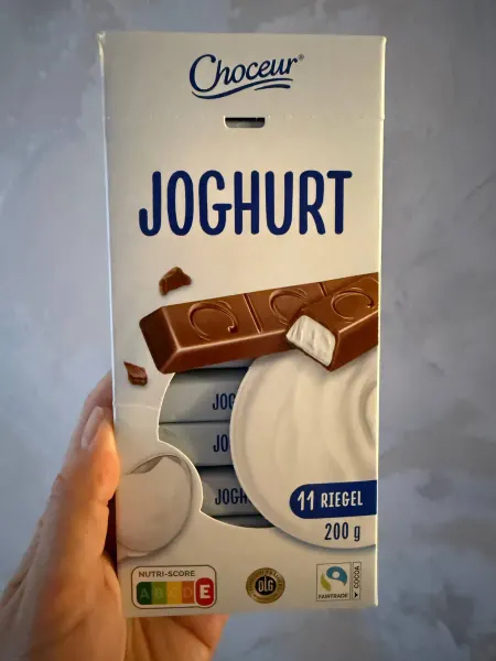 Шоколадные батончики Шато йогрут (Choceur)