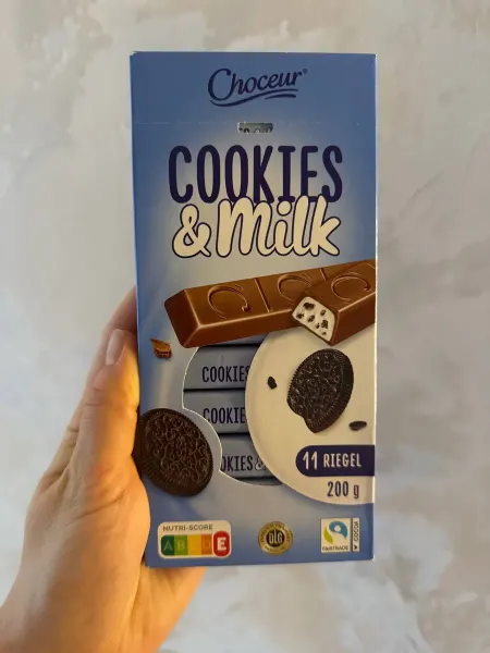 Шоколадные батончики Шато с орео (Choceur)