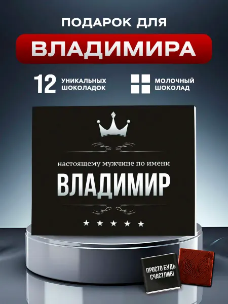 Choco Corp Подарок Владимиру на День Рождения
