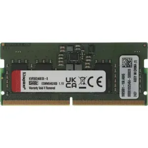 Kingston Оперативная память KVR56S46BS6-8 DDR5, 5600 МГц, 1 x 8 ГБ (KVR56S46BS6-8)