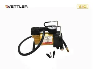 Компрессор 10 атм, 30л/мин, 12В (метал.корпус) Vettler