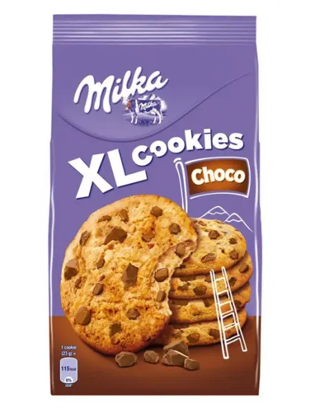 Milka Germany Печенье Мilka XL Cookies Choko 184 гр