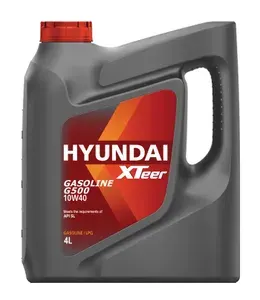 Hyundai XTeer GASOLINE G500 10W-40 Масло моторное, Полусинтетическое, 4 л