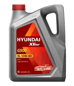Hyundai XTeer 10W-40 Масло моторное, Полусинтетическое, 6 л