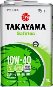 TAKAYAMA Safetec 10W-40 Масло моторное, Синтетическое, 1 л