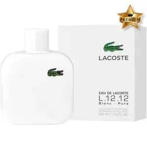 Туалетная вода Лакоста L.12.12 Blanc (Бланк) мужские Premium 100 мл