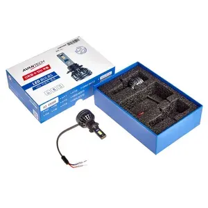 Лампы автомобильные светодиодные H3 AVANTECH LED 12V 35W 3500lm 6500K комплект 2 шт. ALB0335W