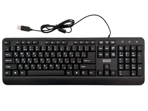 Клавиатура Lenovo KB-9590U Wired 160 ru проводная AI USB (бывшая Traditional / Classic / Prefered Pro) русская раскладка прямо с завода