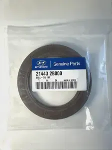 Сальник коленвала задний для Hyundai Kia артикул 214432B000 / 1шт, Solaris Rio Elantra Sportage Sonata Accent Tucson Киа Рио 2012- Хендай Солярис 2011-, Хендай Элантра 2013- Церато Спортейдж