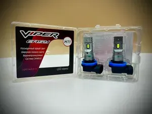Светодиодные лампы H11 для ПТФ на Mazda CX-5 2011-2017 Мазда / VIPER EASY LED CANBUS автомобильные LED лампочки
