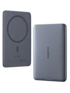 Внешний аккумулятор Baseus PicoGo AM41 Ultra-Slim Magnetic 5000мАч 20Вт Серый