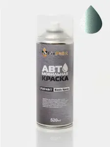 Краска MAZDA AXELA(BK), код 28A, SHERBET GREEN, автомобильная эмаль FixPaint Spray в аэрозольном баллончике 520 мл