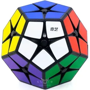 Головоломка Киломинкс 2x2 / QiYi MoFangGe Kilominx / Черный пластик