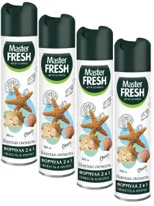 Master FRESH Classic освежитель воздуха "Морская свежесть", 300 мл