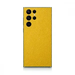 Наклейка Glueskin из натуральной кожи CLASSIC для Samsung Galaxy S24 Ultra