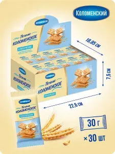Печенье Коломенское классическое, 30 шт х 30 г