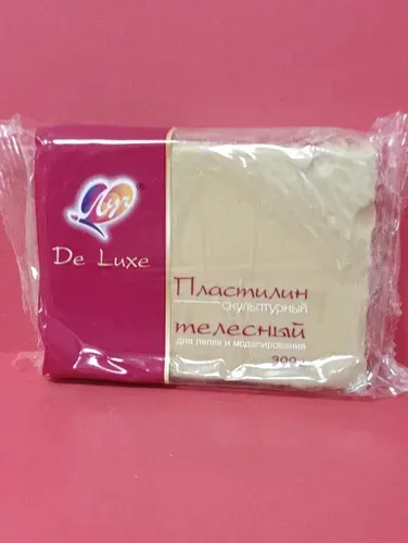 Пластилин скульптурный Луч телесный 300г