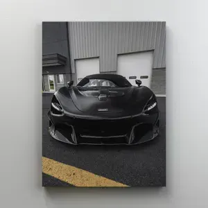 Интерьерная картина на холсте "Спорткар - McLaren 720s - Макларен 720с" размер 30x40 см