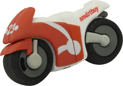 USB Флеш-накопитель SmartBuy Wild SB32GBBike, 32 Gb, красный, белый