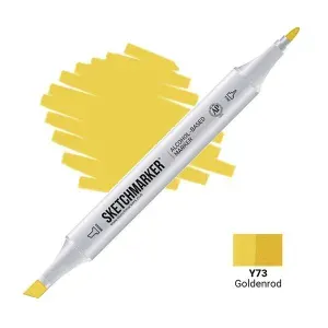 Маркер для скетчинга спиртовой Sketchmarker Classic Y73 Золотистый
