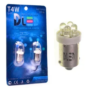 Автомобильные светодиодные лампы T4W - 4 Dip-Led (2шт.)