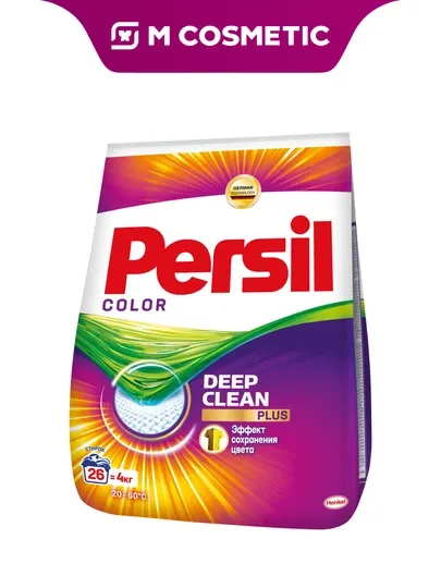 PERSIL стиральный порошок Color Deep Clean Plus, 4 кг