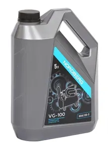 Масло компрессорное VG-100, 5 литров NORDBERG NHA100-5