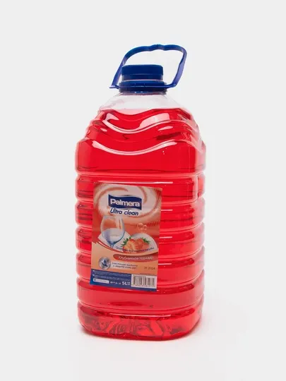 Для мытья посуды Palmera Ultra clean, "Клубника", 5 л