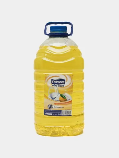 Средство для мытья посуды Palmera Ultra Clean, "Цитрус", 5 л