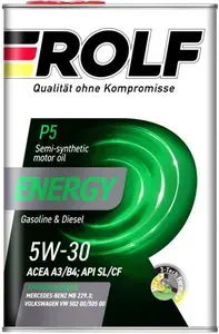 ROLF 5W-30 Масло моторное, Полусинтетическое, 4 л