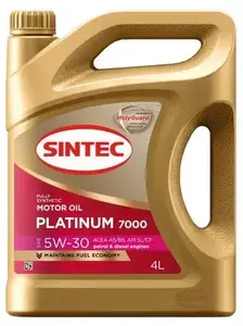 SINTEC 5W-30 Масло моторное, Синтетическое, 4 л