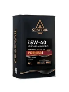 CRAFTOIL 5W-40 SP 5W-40 Масло моторное, Синтетическое, 4 л