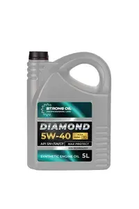 STRONG OIL 5W-40 Масло моторное, Синтетическое, 5 л
