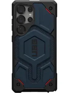 Чехол для мобильного телефона UAG Samsung Galaxy S25 Ultra 6,8 дюймов, Monarch Pro, совместимый с магнитной зарядкой, кевлар, углеродное волокно, высококачественный кожаный прочный защитный чехол