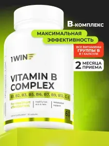 Витамины группы B / Комплекс витаминов группы б, 60 капсул