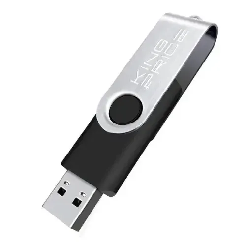 Флешка USB Flash KingPrice KPFD2 (KPFD2A008ABK), Серебристый 8 ГБ