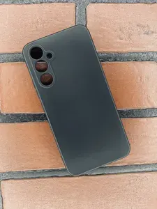 Чехол силиконовый черный матовый на Samsung A15 ( самсунг а15 )