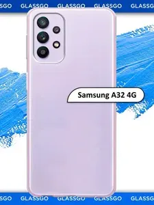 Чехол силиконовый прозрачный, накладка на Samsung A32 / для Самсунг А32