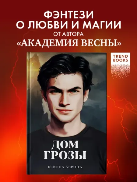 Издательство CLEVER Ксюша Левина. Дом грозы. Книги романы, фэнтези