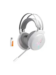 MeeTion BTH015 USB Type-C Игровые беспроводные наушники, с микрофоном, белые