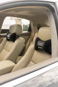 Carcase Подушка автомобильная На подголовник, Экозамша, Экокожа, 2 шт.